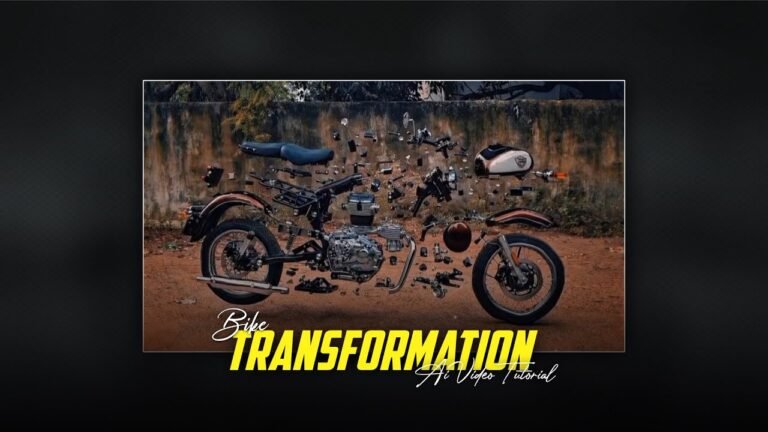 Trending Key Into Bike Transformation Tutorial